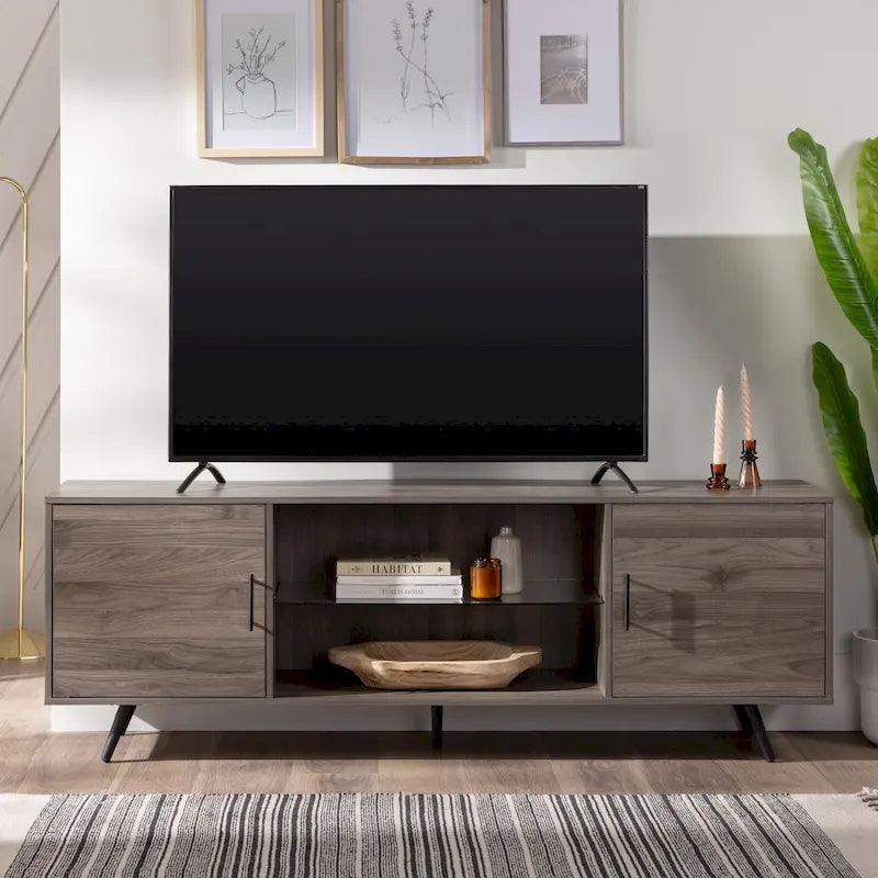70-inch Mid-Century Modern TV Stand
