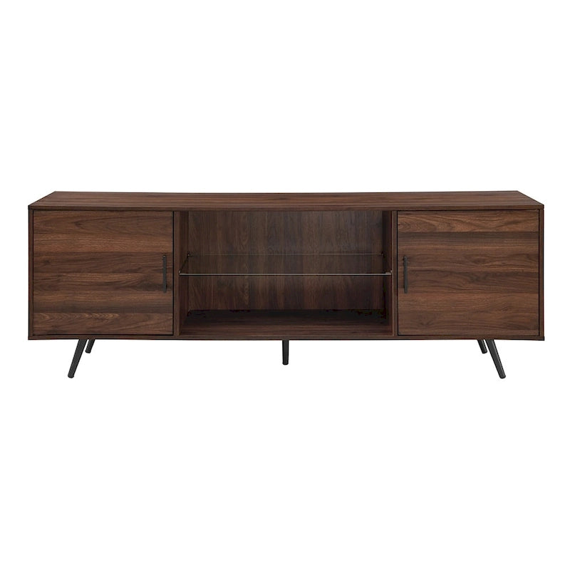 70-inch-TV-Schrank im Mid-Century-Modern-Stil