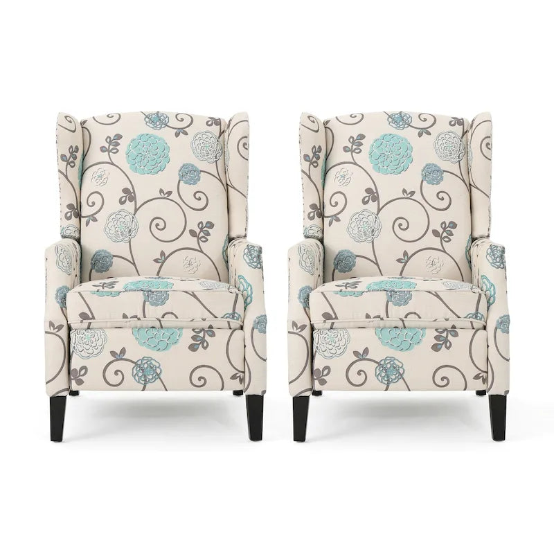 Contemporary Recliners (Set of 2)
