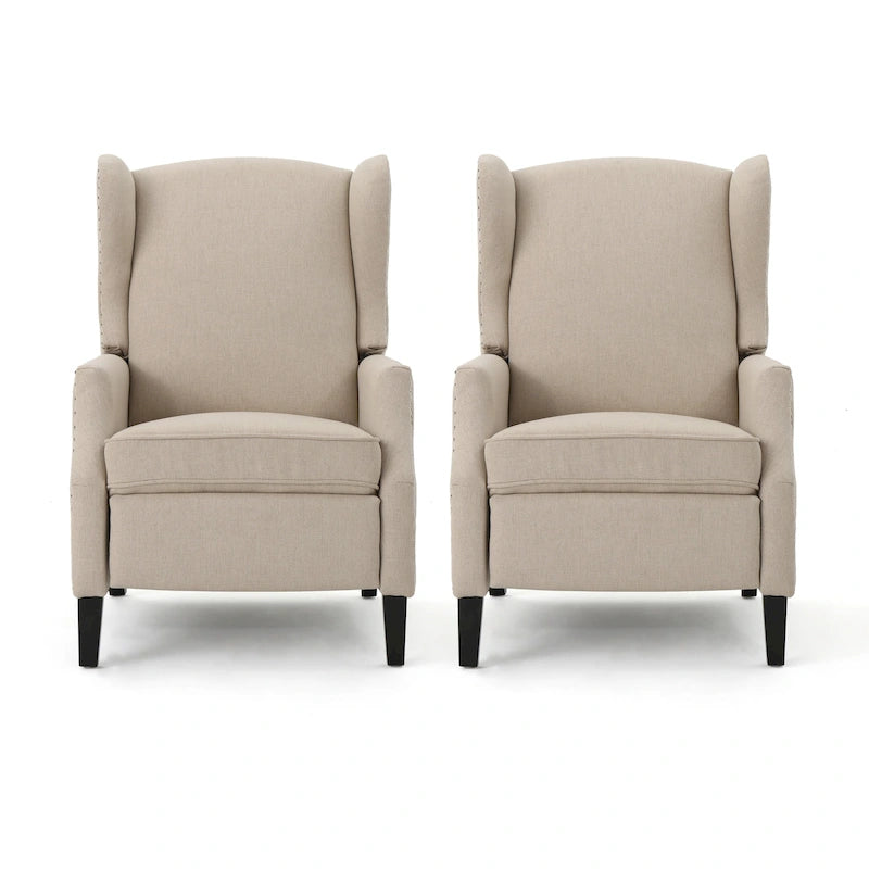 Contemporary Recliners (Set of 2)