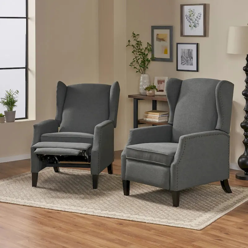 Contemporary Recliners (Set of 2)