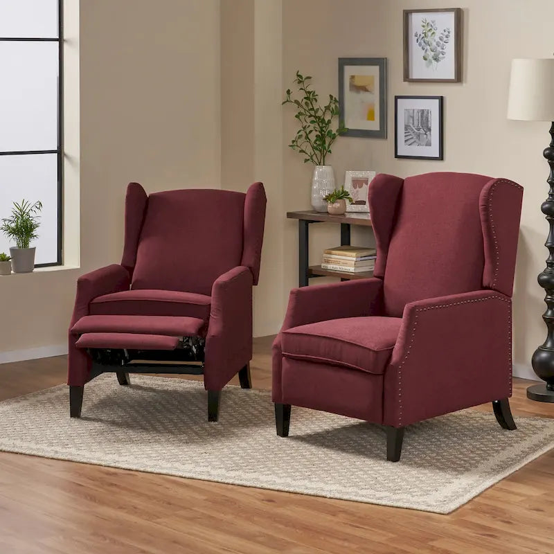 Contemporary Recliners (Set of 2)