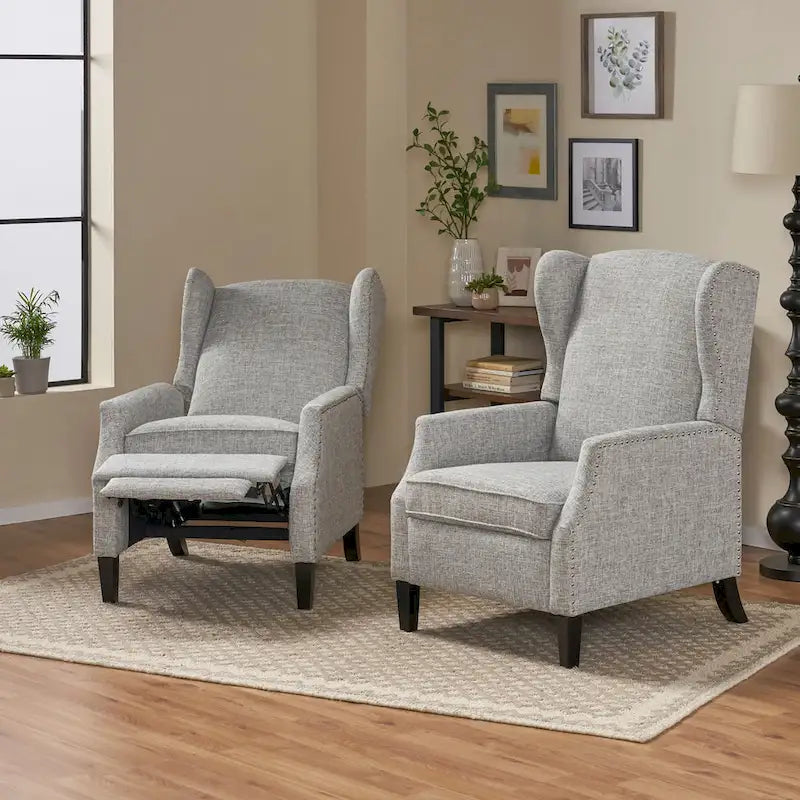 Contemporary Recliners (Set of 2)