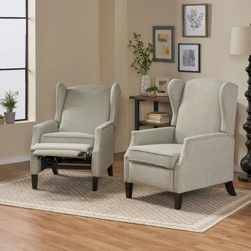 Contemporary Recliners (Set of 2)