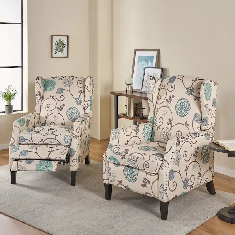 Contemporary Recliners (Set of 2)
