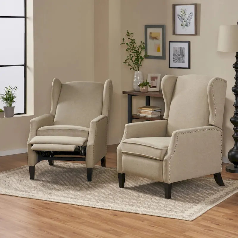 Contemporary Recliners (Set of 2)