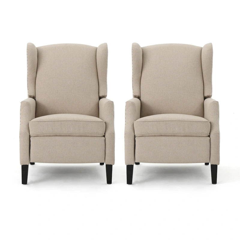 Contemporary Recliners (Set of 2)