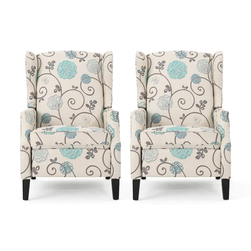 Contemporary Recliners (Set of 2)