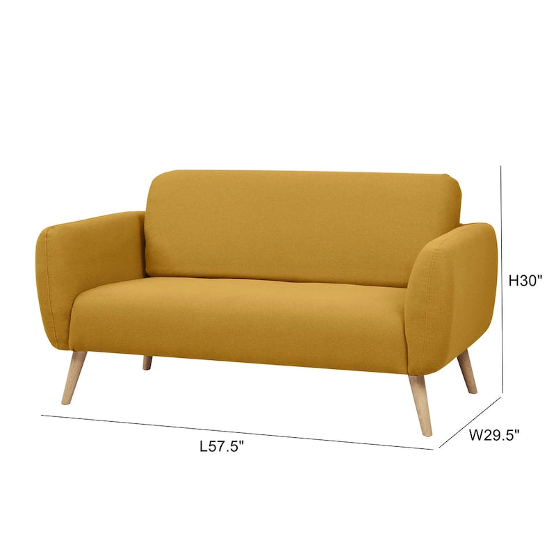 Polyester Loveseat Sofa