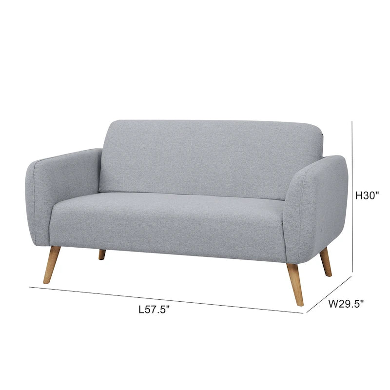 Polyester Loveseat Sofa