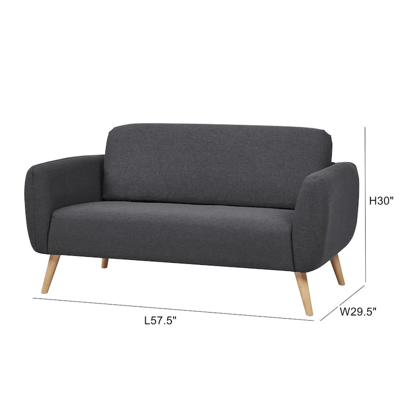 Polyester Loveseat Sofa