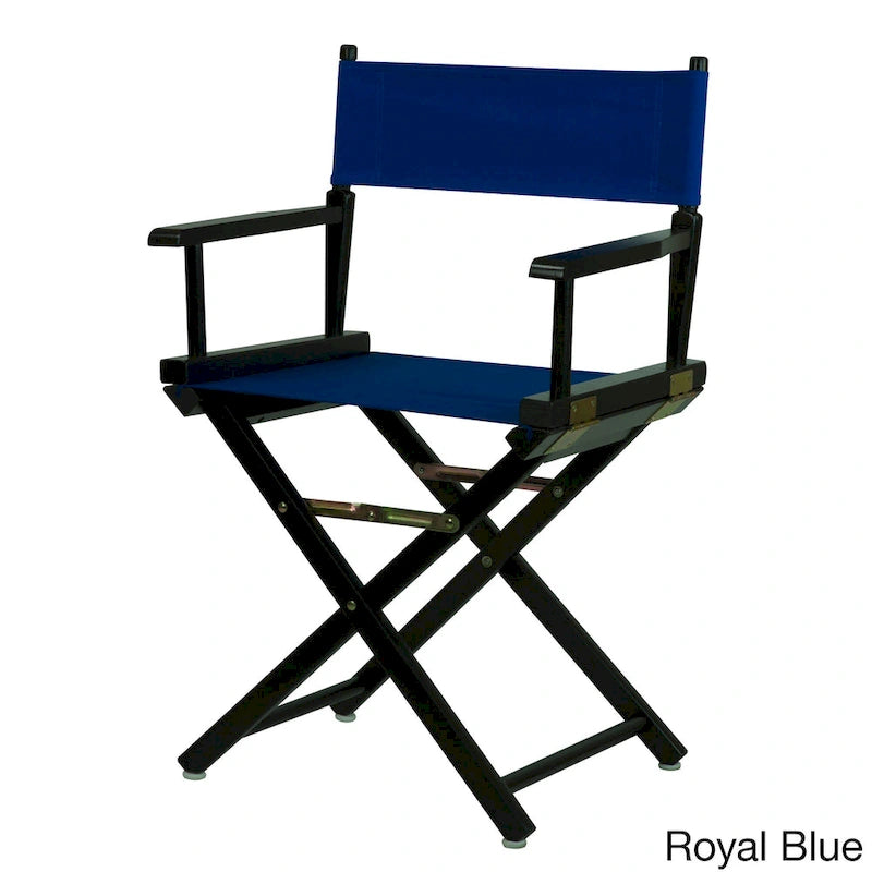 Black Frame 18-inch Director's Chair