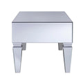 Contemporary Mirrored Rectangular Coffee Table