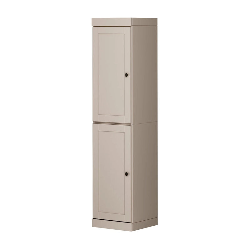 100% Solid Wood 16.5 Kitchen Pantry Cabinet with Doors