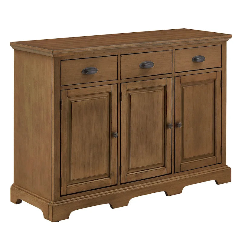 Wood Cabinet Buffet Server