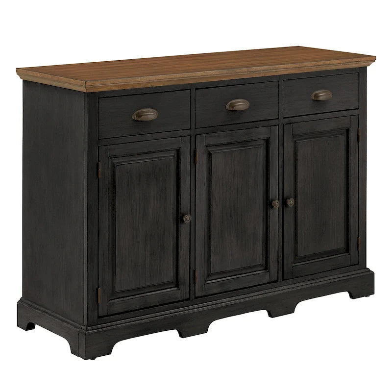 Wood Cabinet Buffet Server