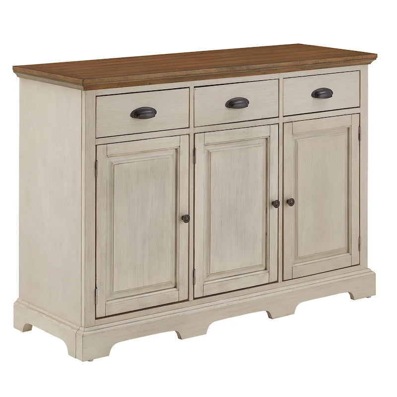 Wood Cabinet Buffet Server
