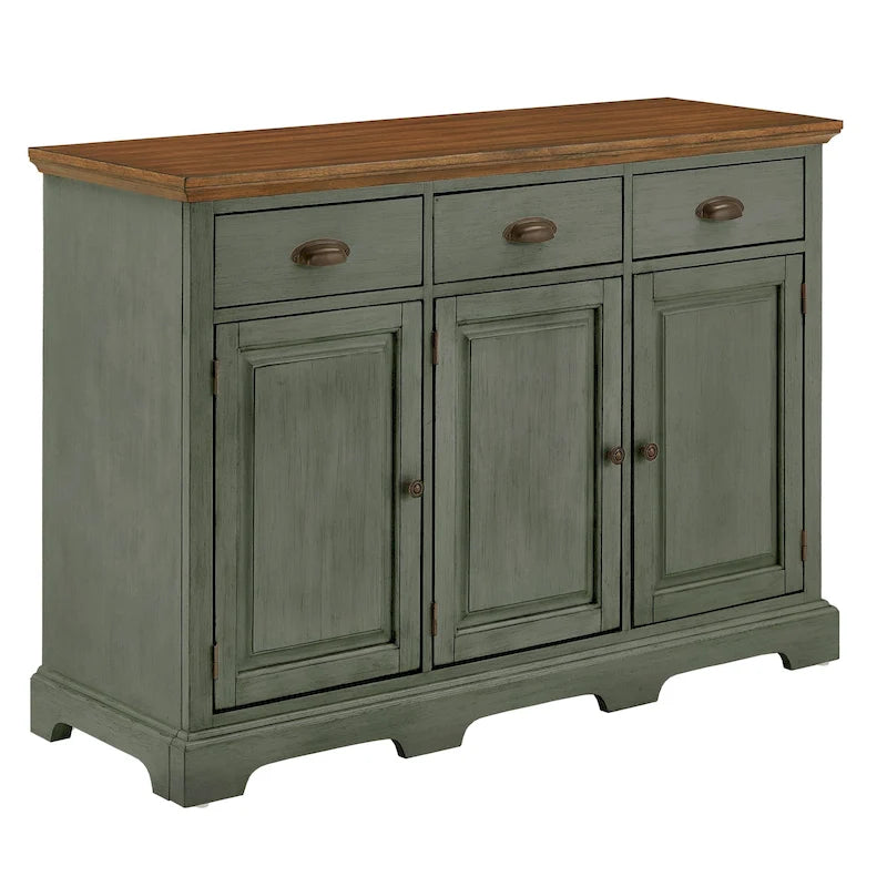 Wood Cabinet Buffet Server