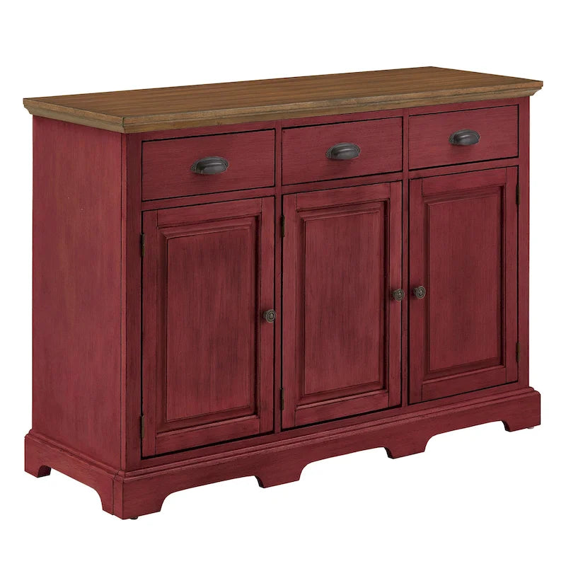 Wood Cabinet Buffet Server