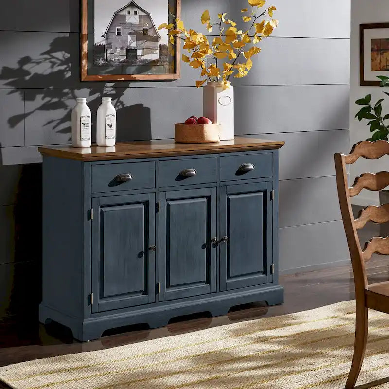 Wood Cabinet Buffet Server