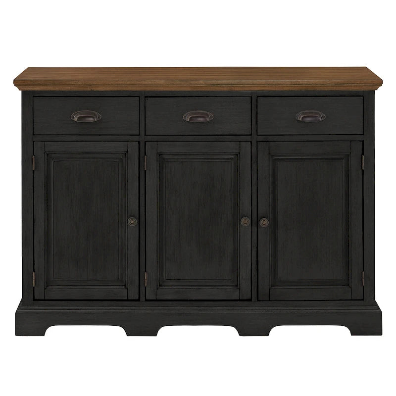Wood Cabinet Buffet Server