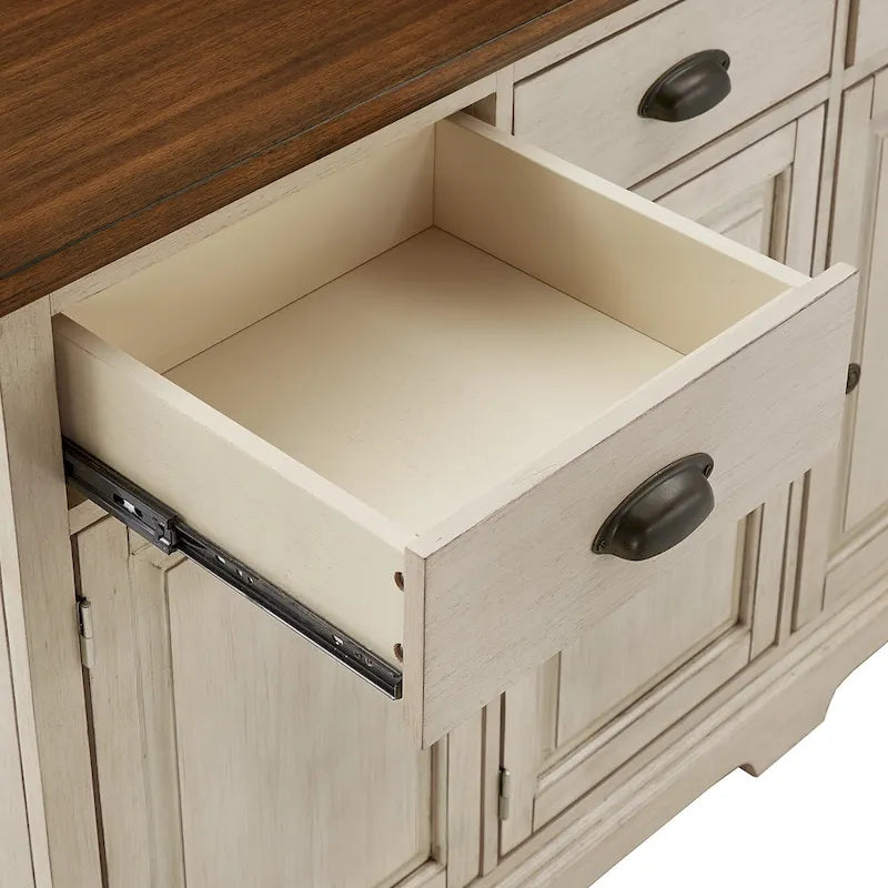Wood Cabinet Buffet Server