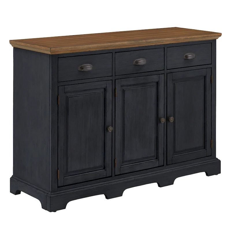 Wood Cabinet Buffet Server