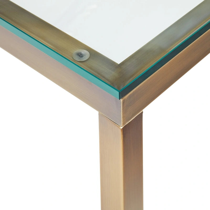 Gold Metal Desk