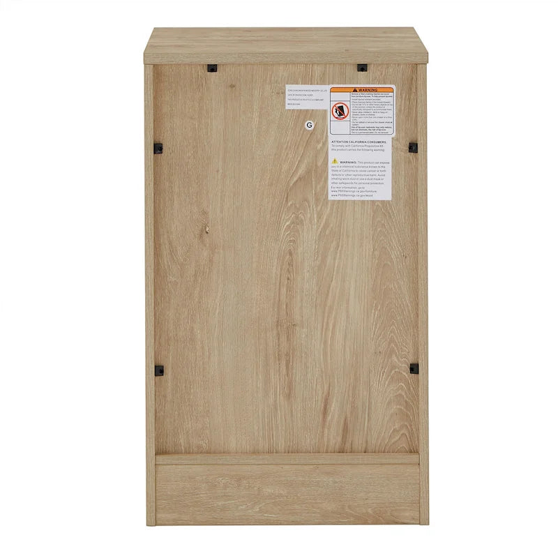 40 in. Corner Desk with USB Chargers and 3-drawer File Cabinet