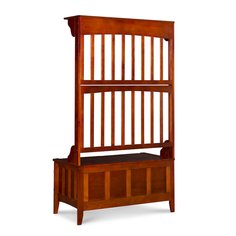 Entryway Hall Tree Storage Bench