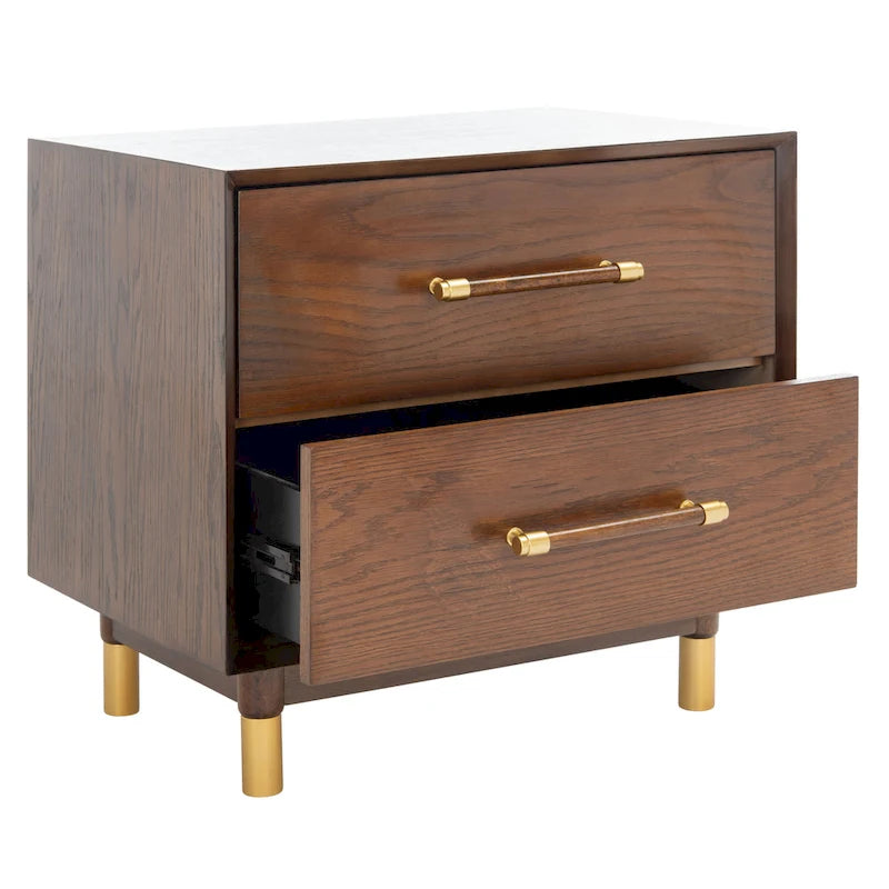 SAFAVIEH Dasia 2-Drawer Accent Table Nightstand