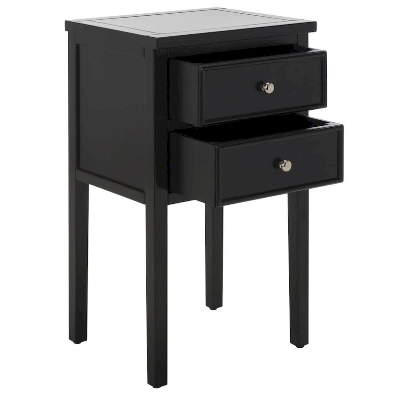 2-Drawer Accent End Table Nightstand (Fully Assembled) - 16.9 x 14.2 x 29.7 - 17Wx15Dx30H