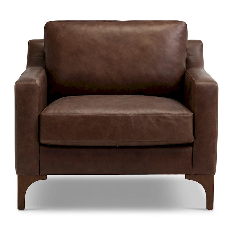 35 Lounge Chair - Full Grain Genuine Italian Leather