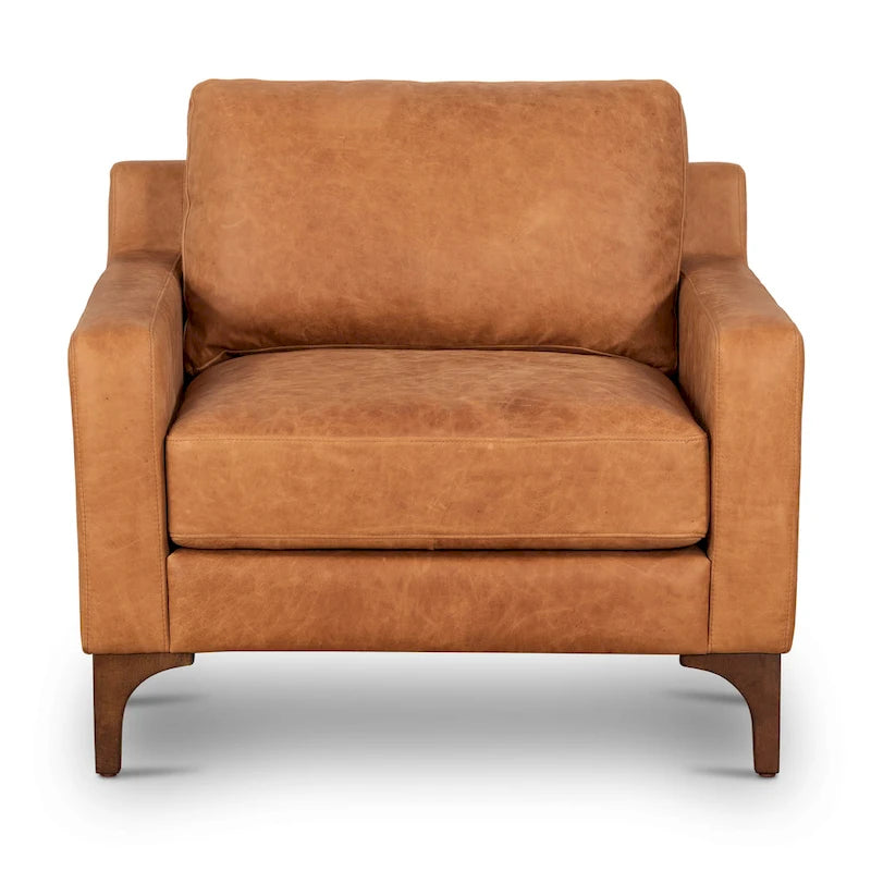 35 Lounge Chair - Full Grain Genuine Italian Leather