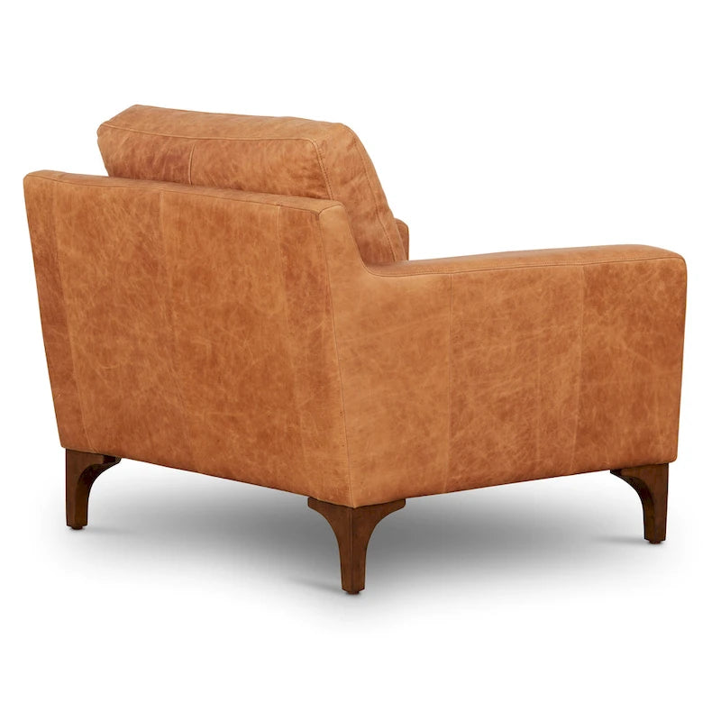 35 Lounge Chair - Full Grain Genuine Italian Leather