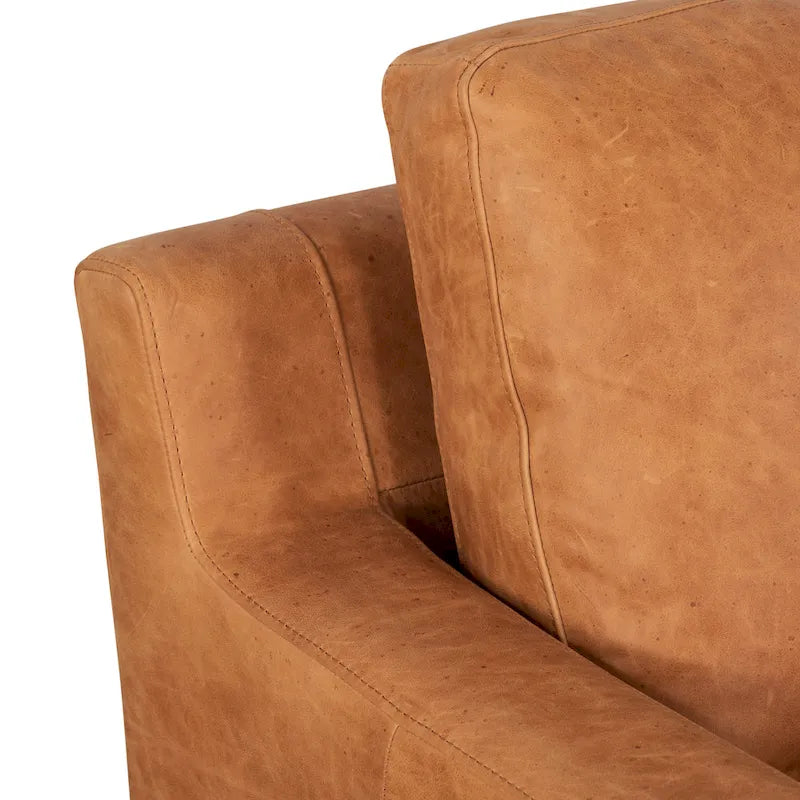 35 Lounge Chair - Full Grain Genuine Italian Leather