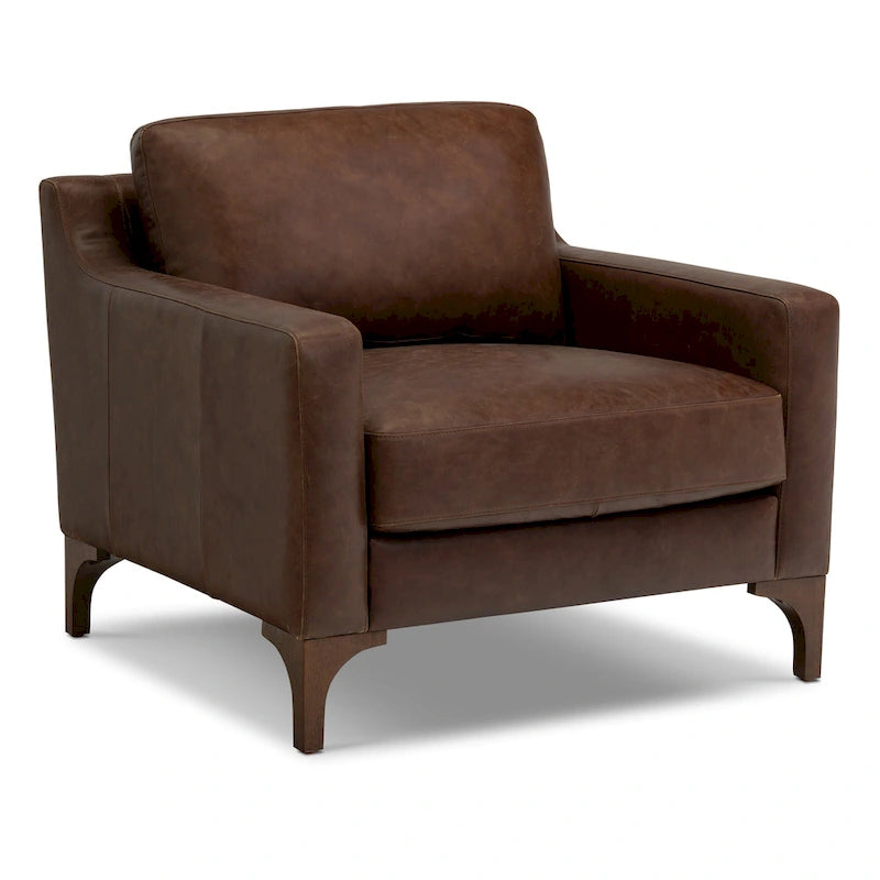 35 Lounge Chair - Full Grain Genuine Italian Leather