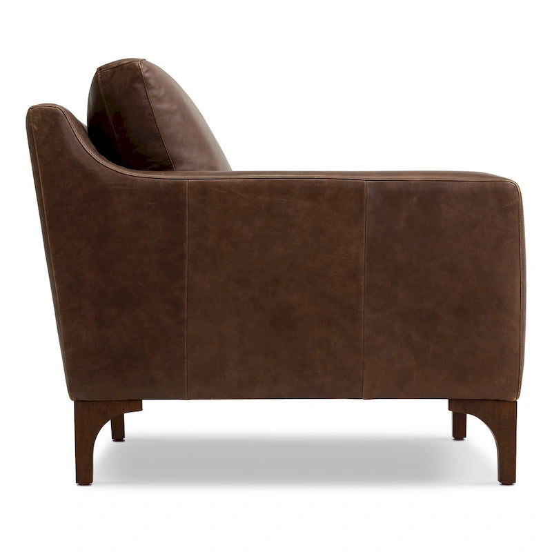 35 Lounge Chair - Full Grain Genuine Italian Leather