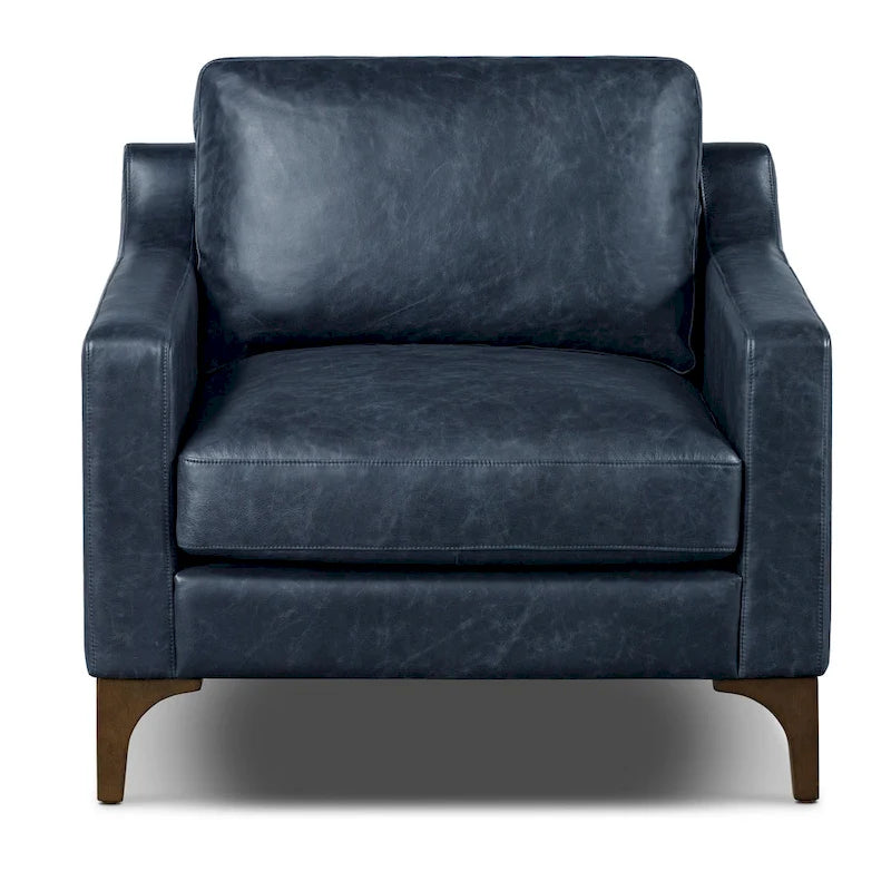 35 Lounge Chair - Full Grain Genuine Italian Leather