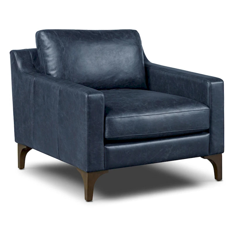 35 Lounge Chair - Full Grain Genuine Italian Leather